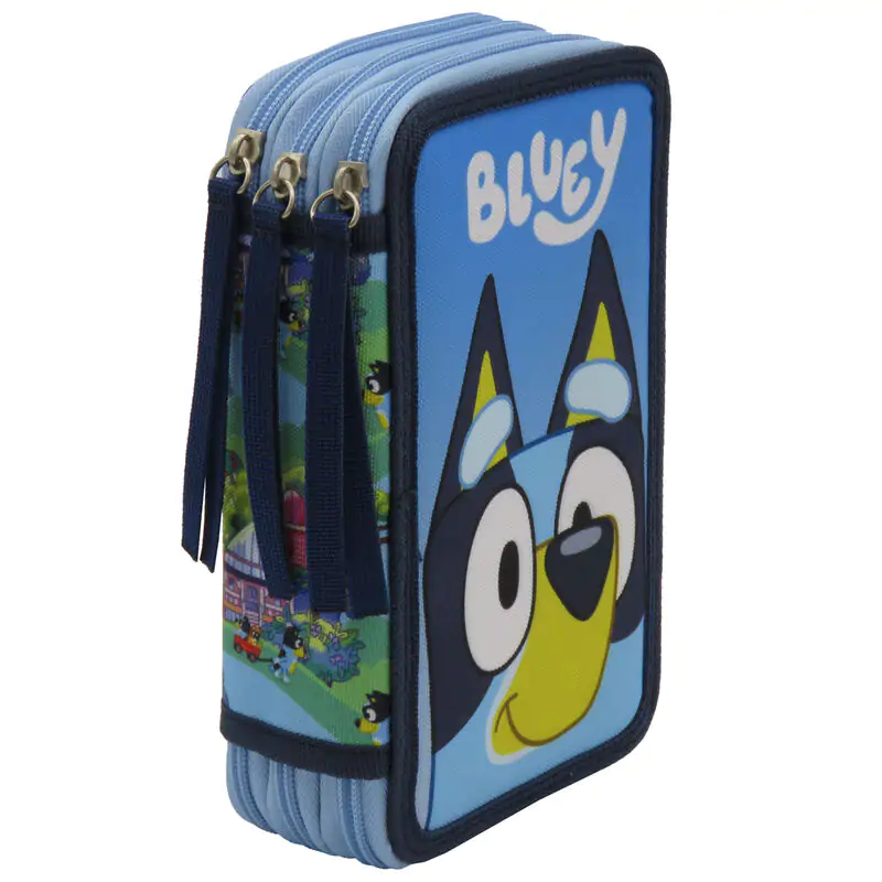 Bluey filled triple pencil case product photo