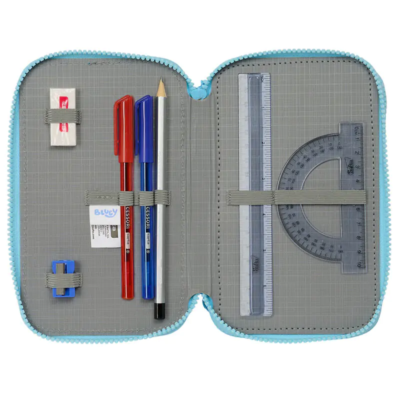 Bluey triple pencil case 36pcs termékfotó