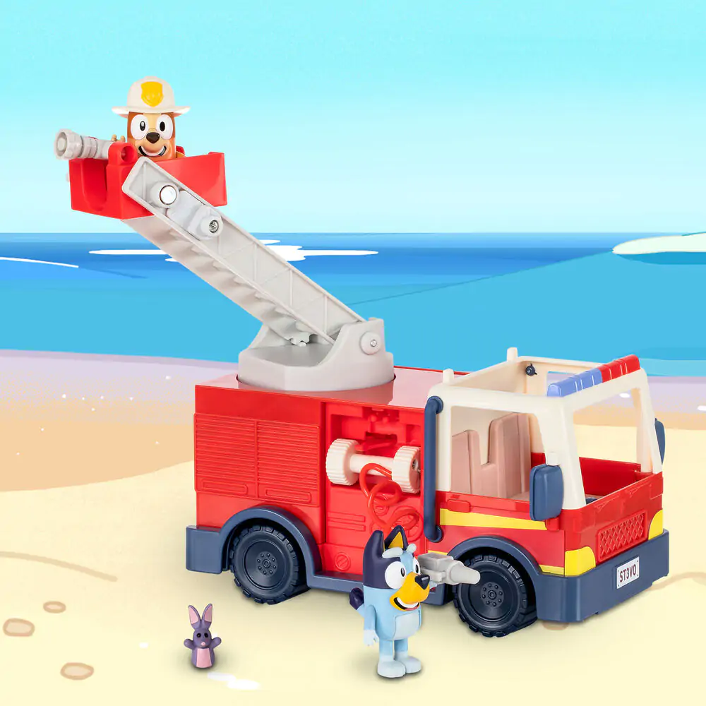 Bluey firetruck + figures product photo