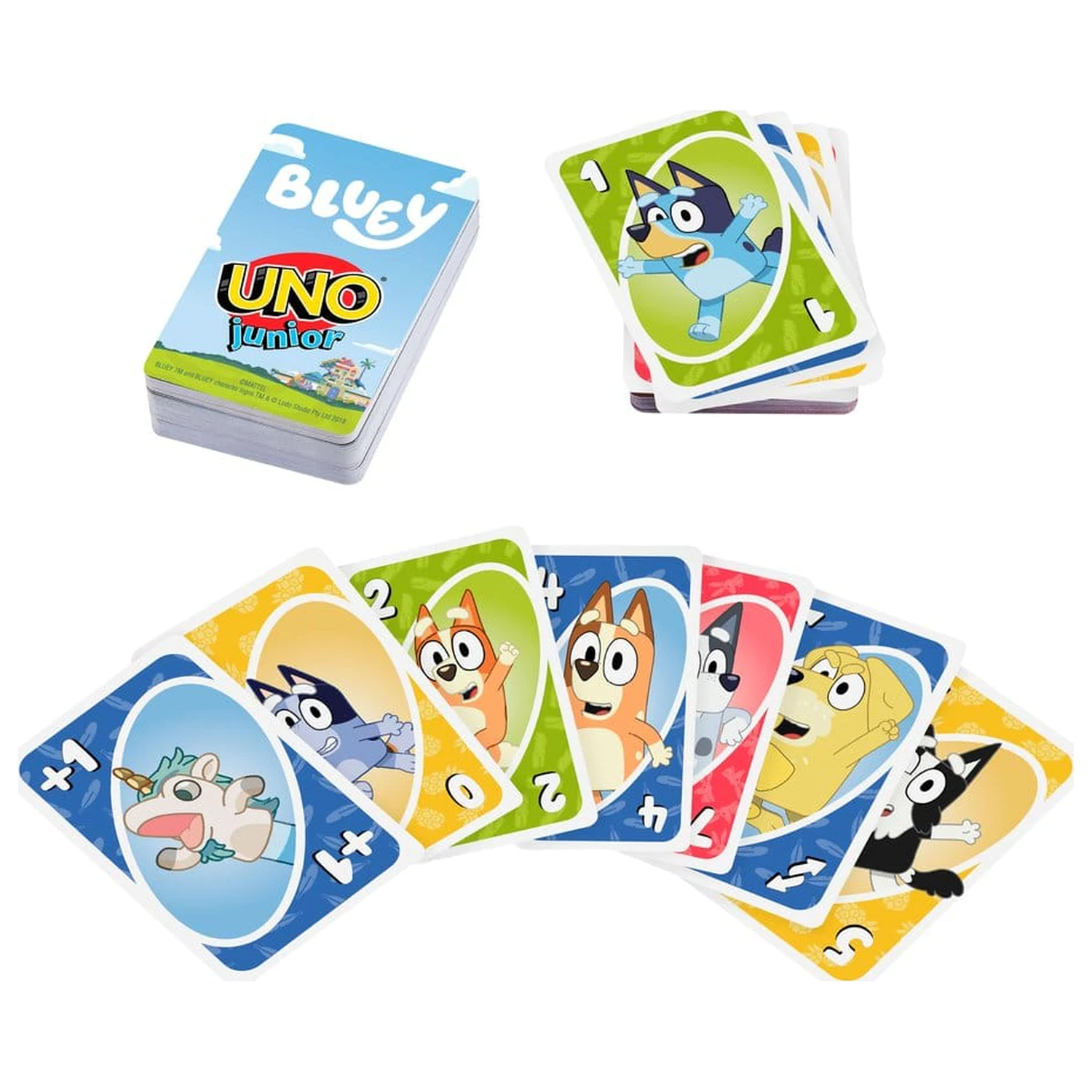 Bluey UNO Junior Card Game product photo