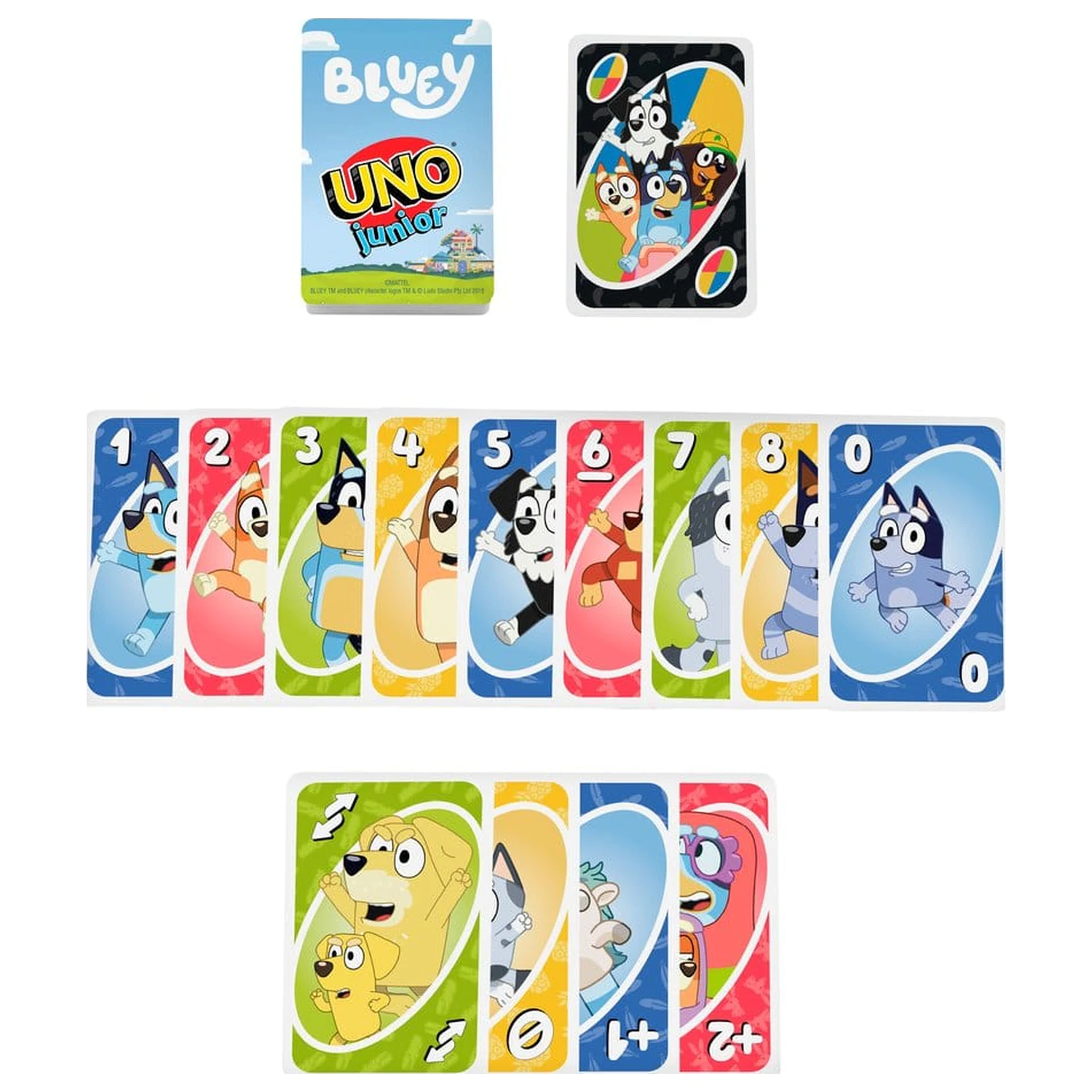 Bluey UNO Junior Card Game product photo