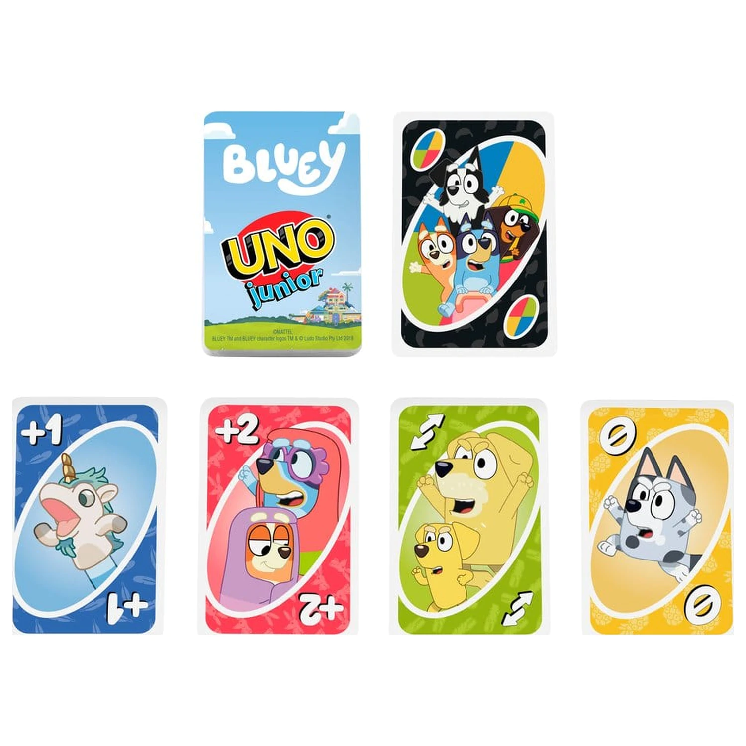 Bluey UNO Junior Card Game product photo