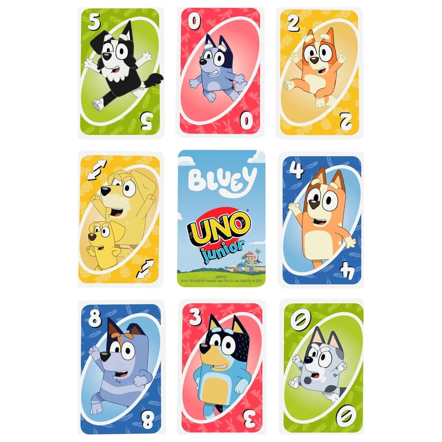 Bluey UNO Junior Card Game product photo