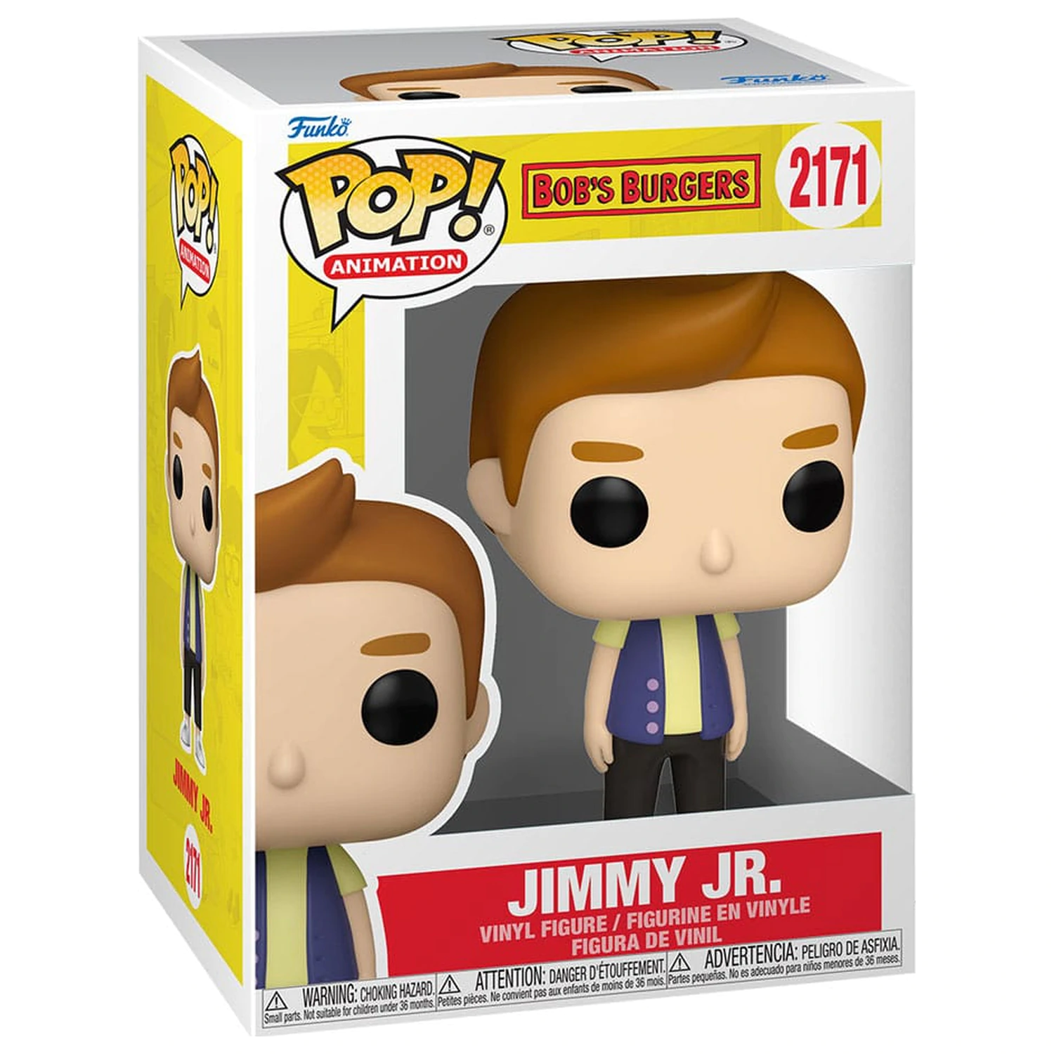 Bob's Burgers Funko POP!TV Vinyl Figure Jimmy Jr. 9 cm product photo