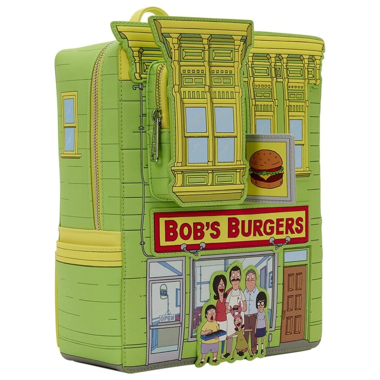 Bob´s Burgers by Loungefly Crossbody Bag with Coin Purse Restaurant product photo