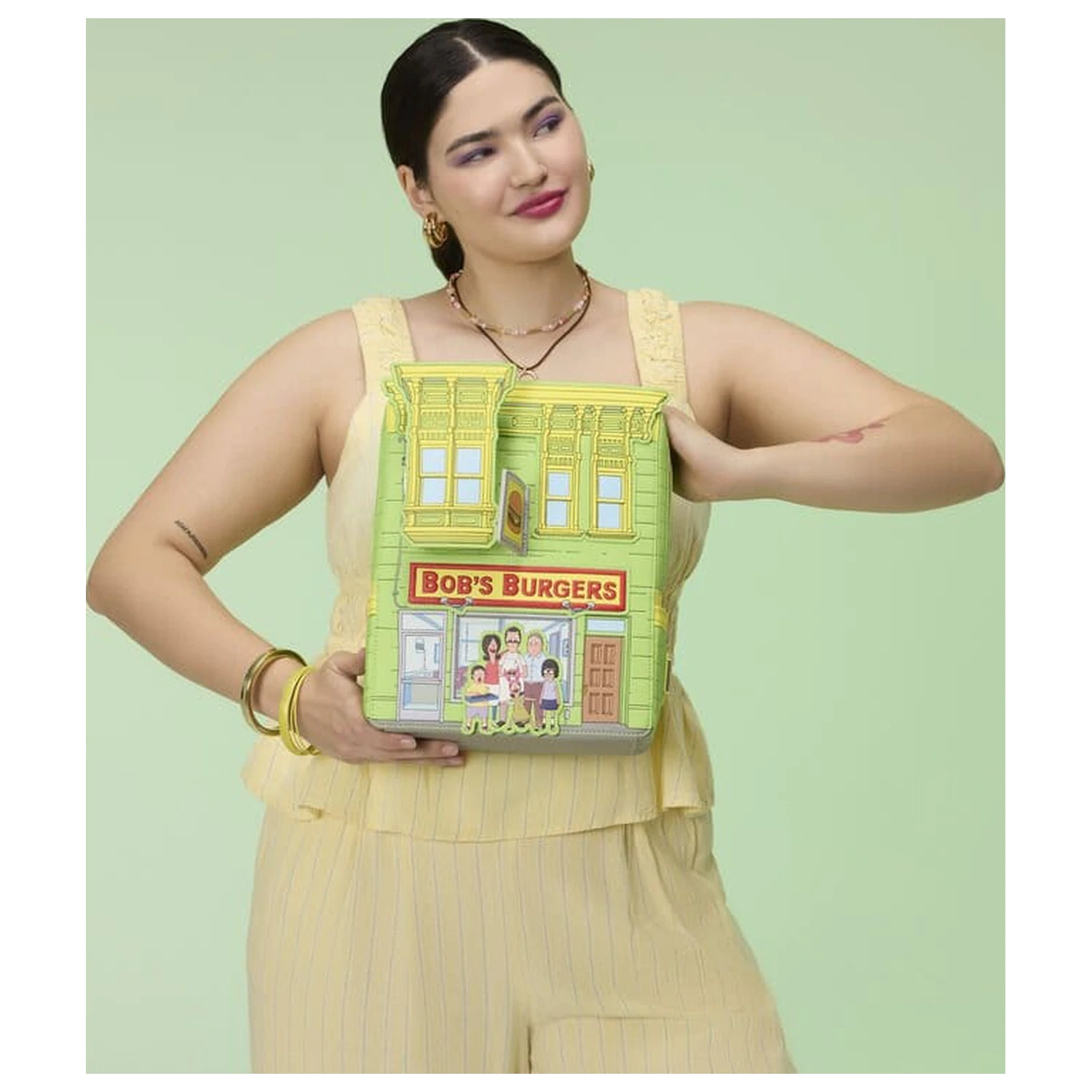 Bob´s Burgers by Loungefly Crossbody Bag with Coin Purse Restaurant product photo