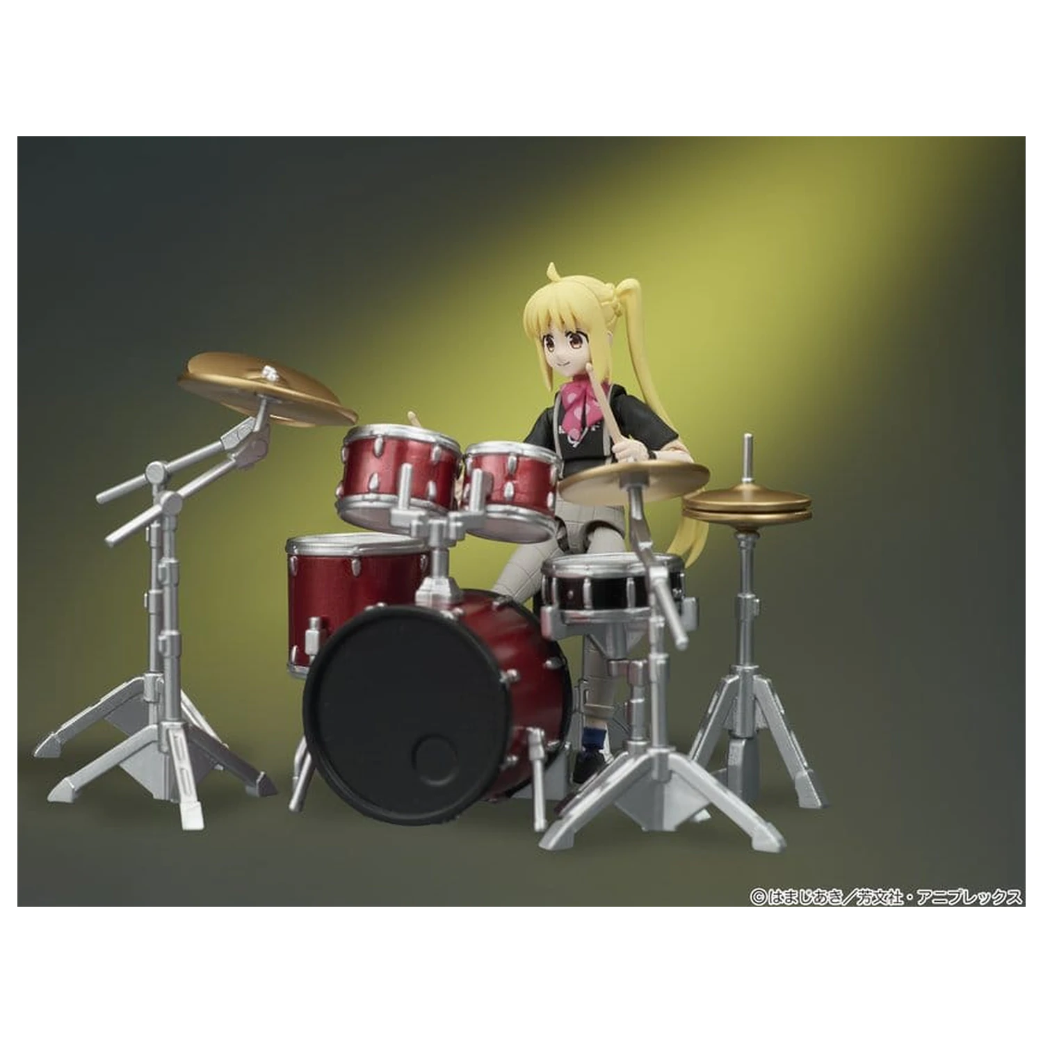 Bocchi the Rock! DIGACTION Action Figure 1/24 Nijika Ijichi 8 cm product photo