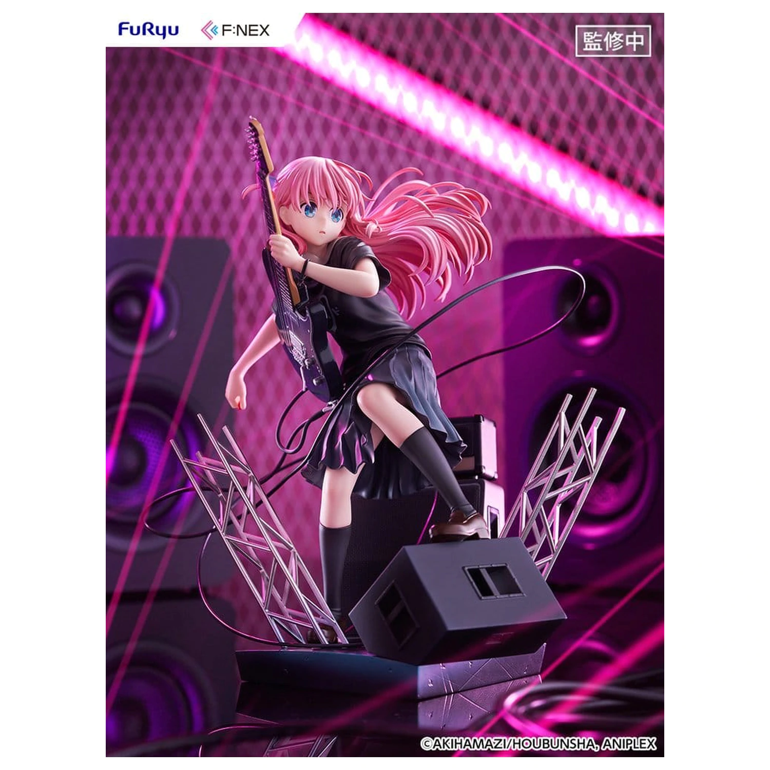 Bocchi the Rock! F:NEX PVC Figure 1/7 Hitori Gotoh Live Ver. 24 cm product photo