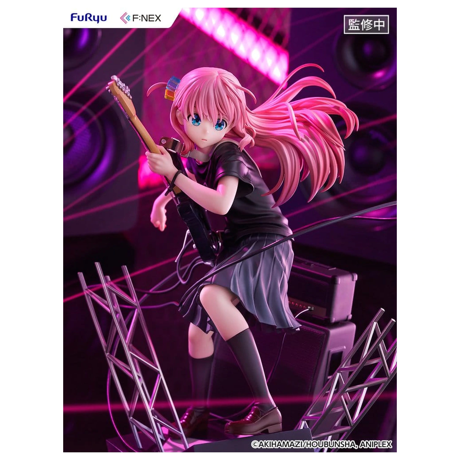 Bocchi the Rock! F:NEX PVC Figure 1/7 Hitori Gotoh Live Ver. 24 cm product photo