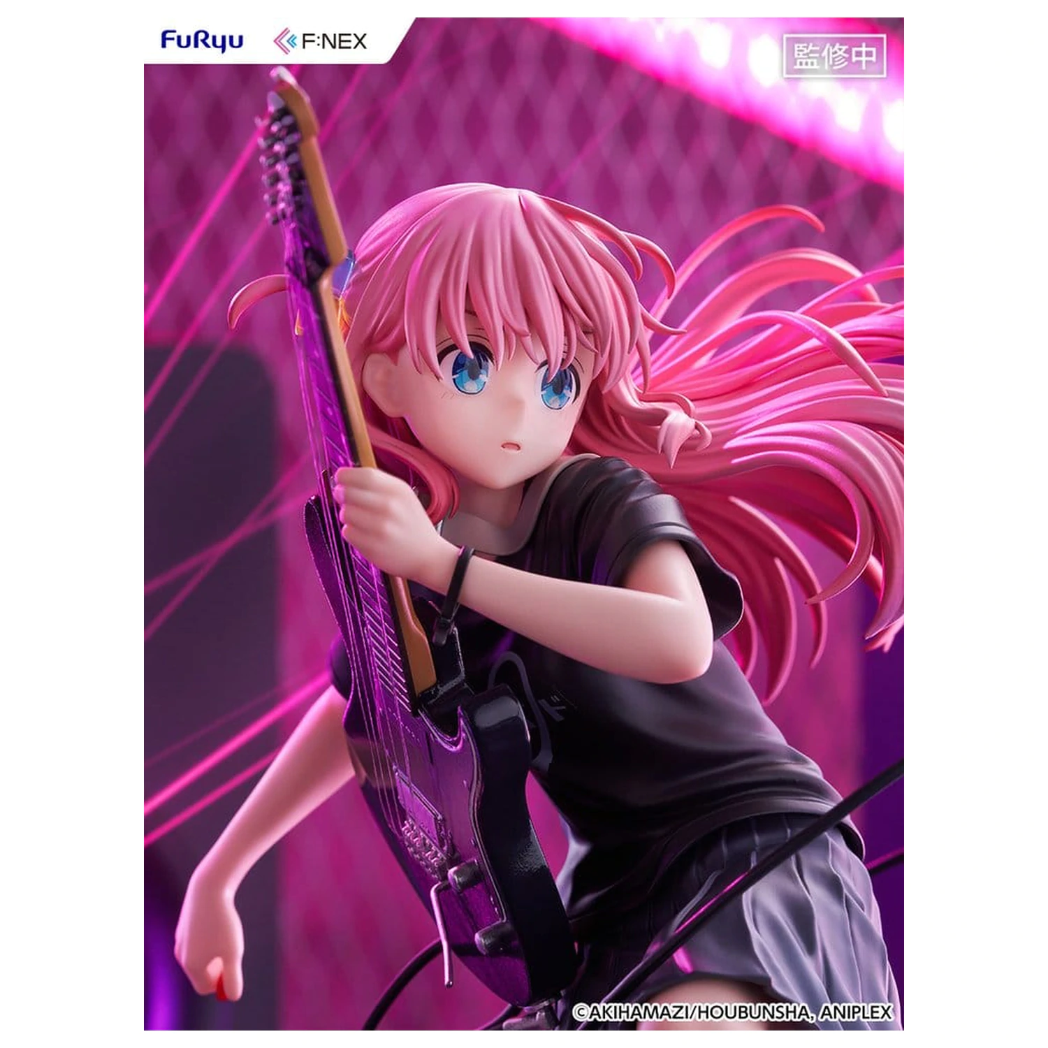 Bocchi the Rock! F:NEX PVC Figure 1/7 Hitori Gotoh Live Ver. 24 cm product photo