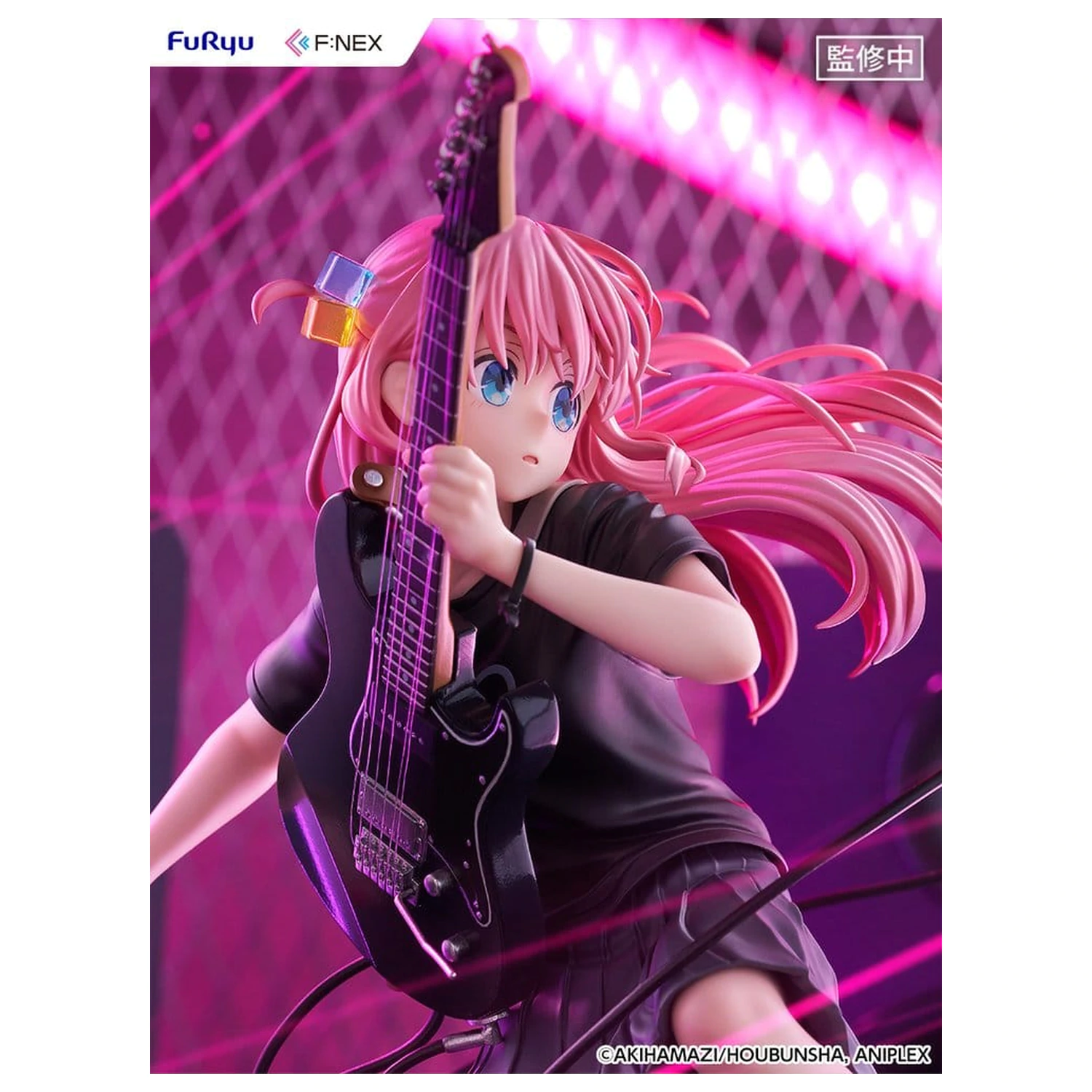 Bocchi the Rock! F:NEX PVC Figure 1/7 Hitori Gotoh Live Ver. 24 cm product photo