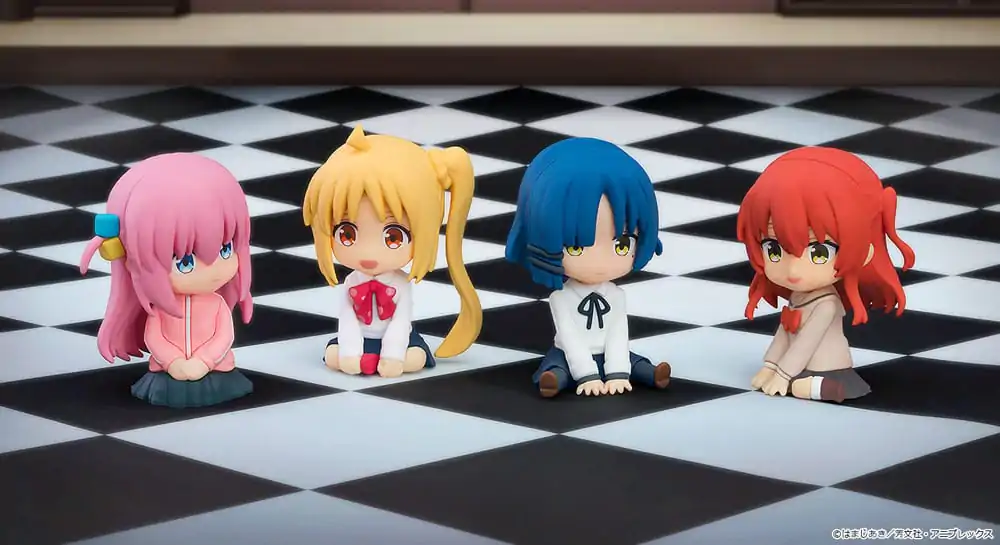 Bocchi the Rock! Rubber Mascot Nendroid Plus Mini Figure Hitori Gotoh 8 cm product photo