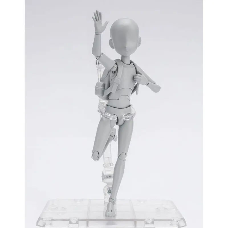 S.H. Figuarts Action Figure Body Kun Ken Sugimori Edition DX Set (Gray Color Ver.) 13 cm product photo