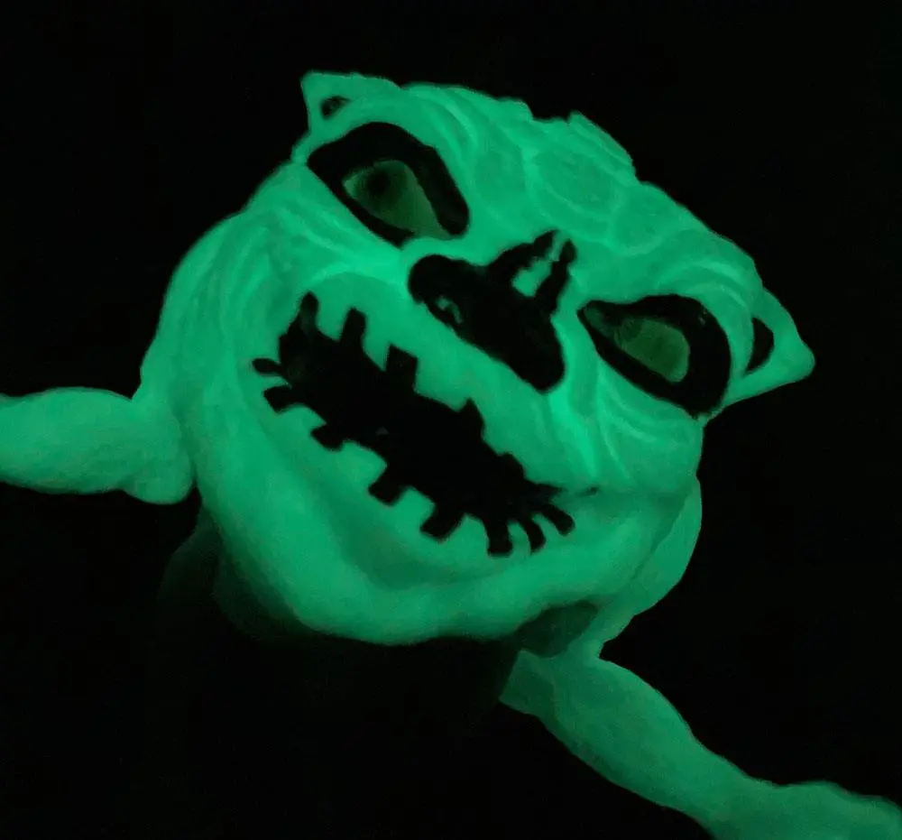 Boglins Hand Puppet Dark Lord Bog O Bones  (Glow In The Dark) product photo