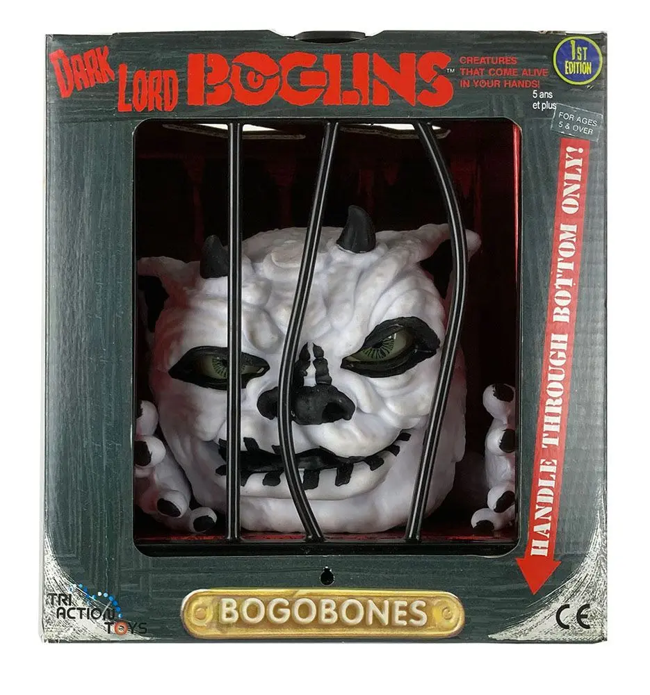 Boglins Hand Puppet Dark Lord Bog O Bones  (Glow In The Dark) product photo