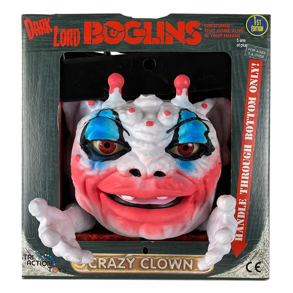 Boglins Hand Puppet Dark Lord Crazy Clown  (Glow In The Dark) product photo