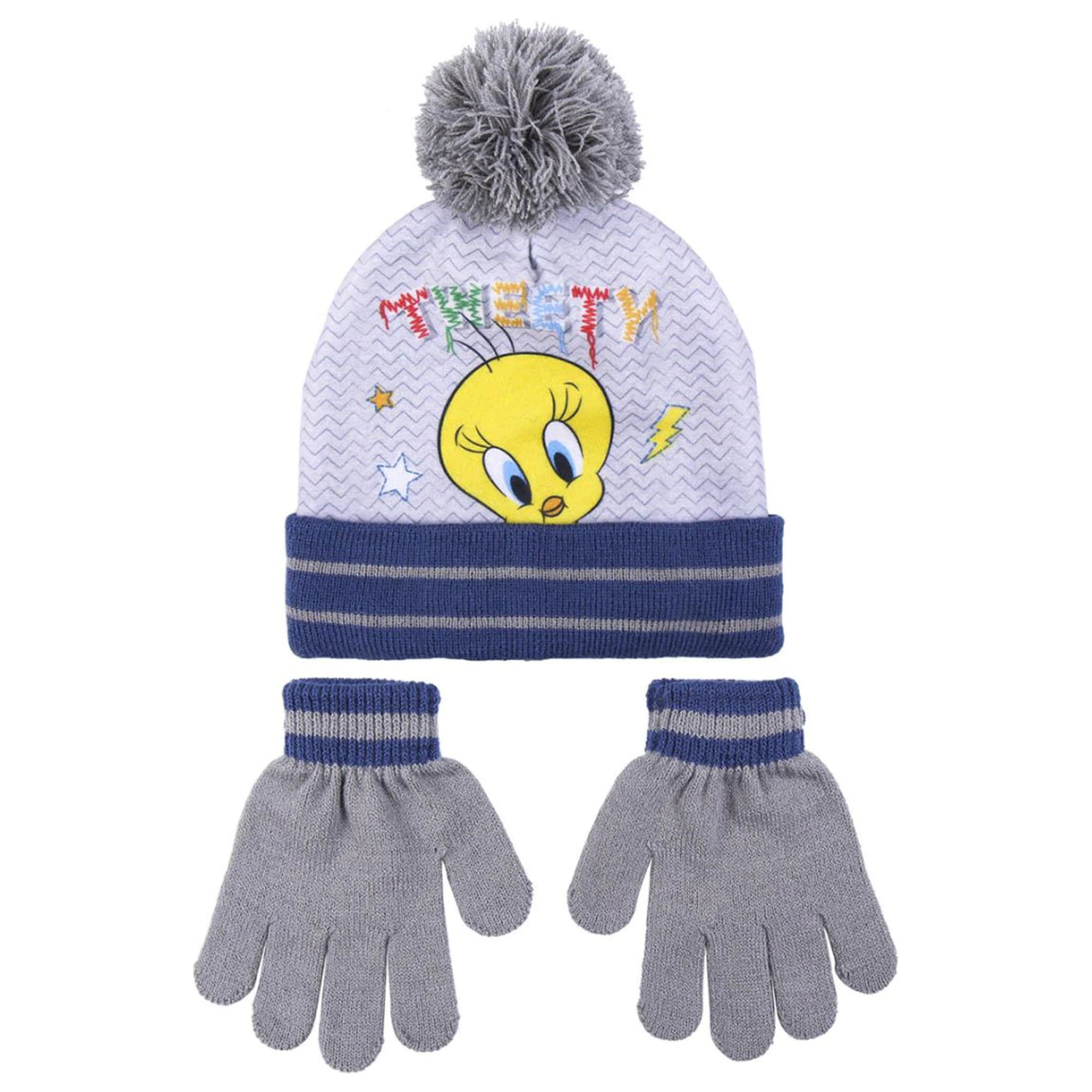 Looney Tunes Tweety Kids Hat + Gloves Set product photo