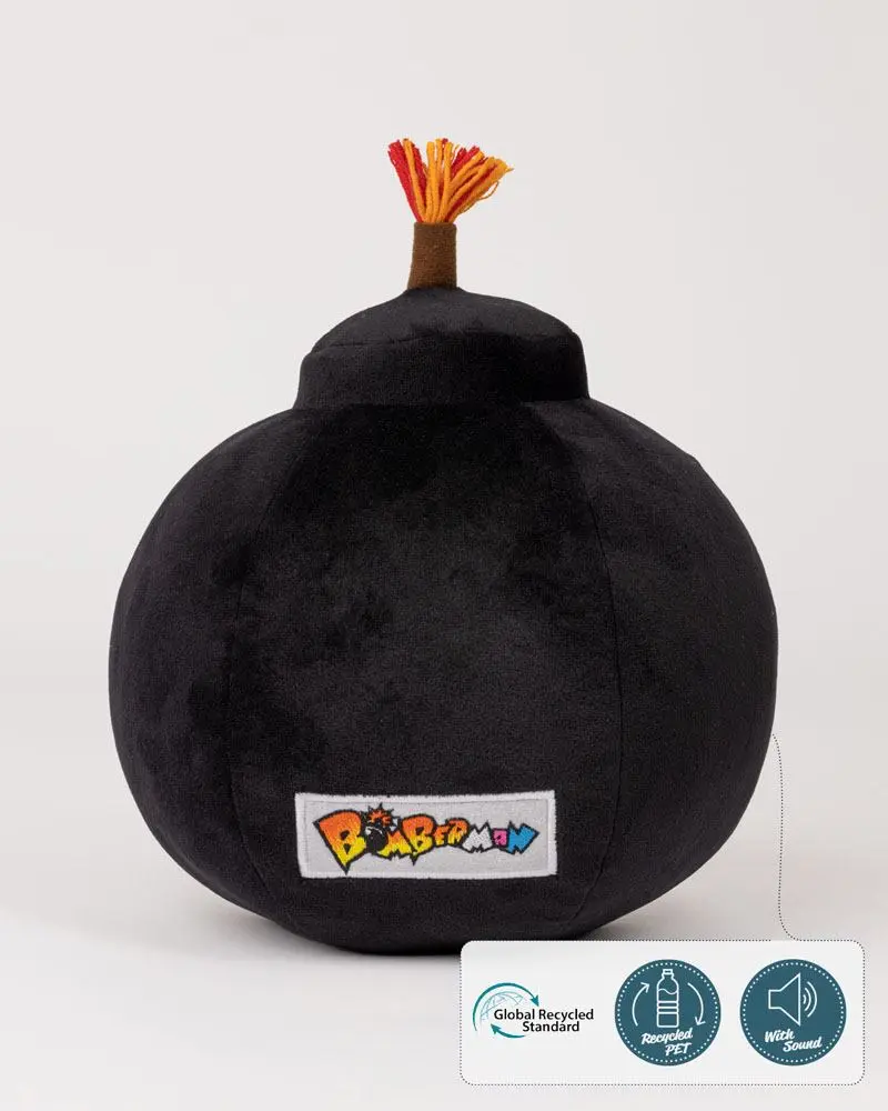 Bomberman Plush Figure with Sound Bomb 30 cm product photo
