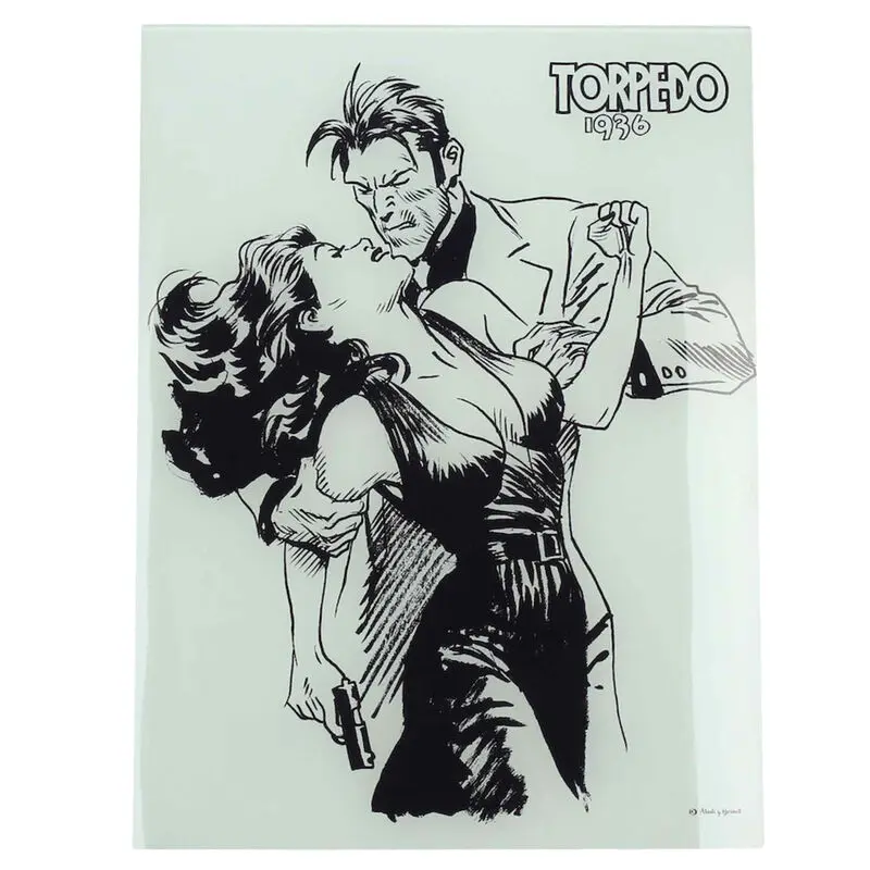 Bombshell Torpedo glass poster product photo