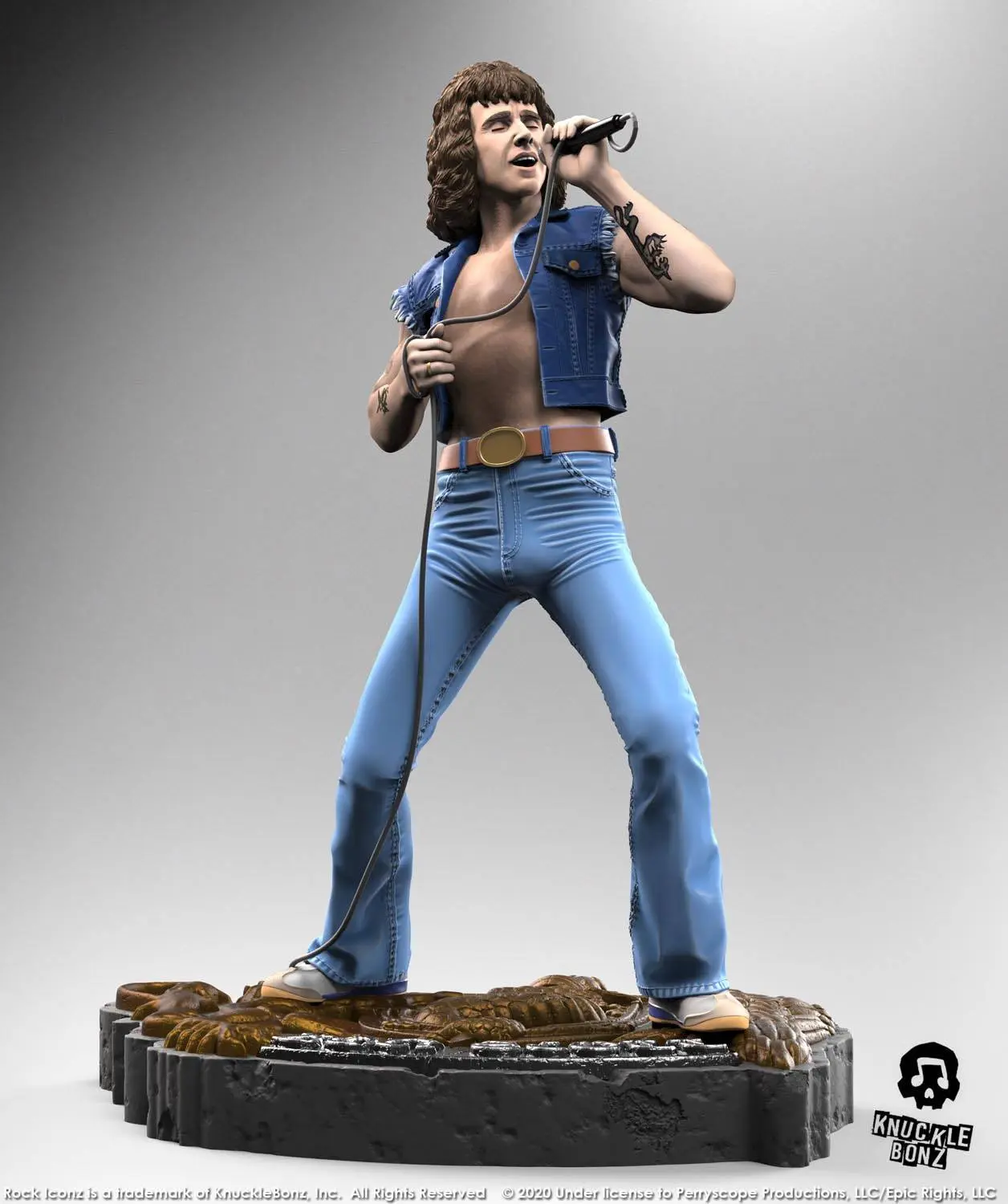 Bon Scott Rock Iconz Statue Bon Scott Limited Edition 22 cm product photo