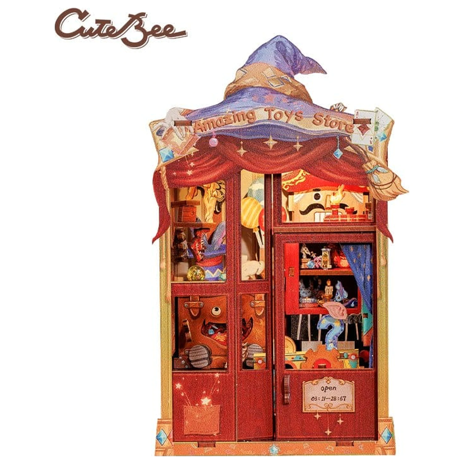 Book Nook Amazing Toy Store 17 x 12 cm    product photo