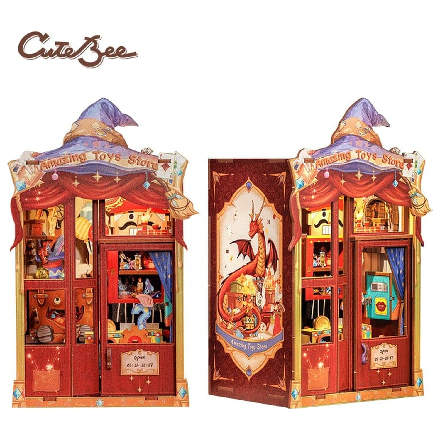 Book Nook Amazing Toy Store 17 x 12 cm    product photo