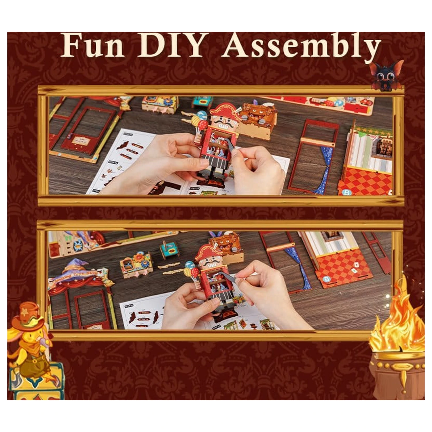 Book Nook Amazing Toy Store 17 x 12 cm    product photo