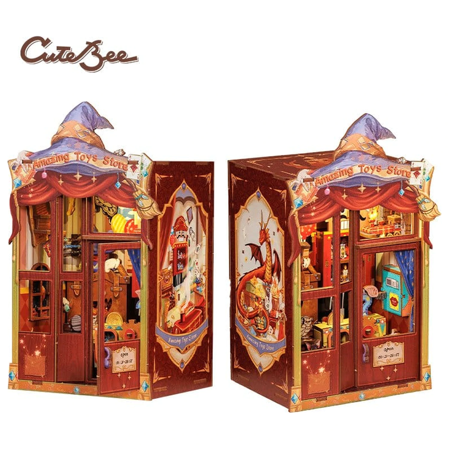 Book Nook Amazing Toy Store 17 x 12 cm    product photo