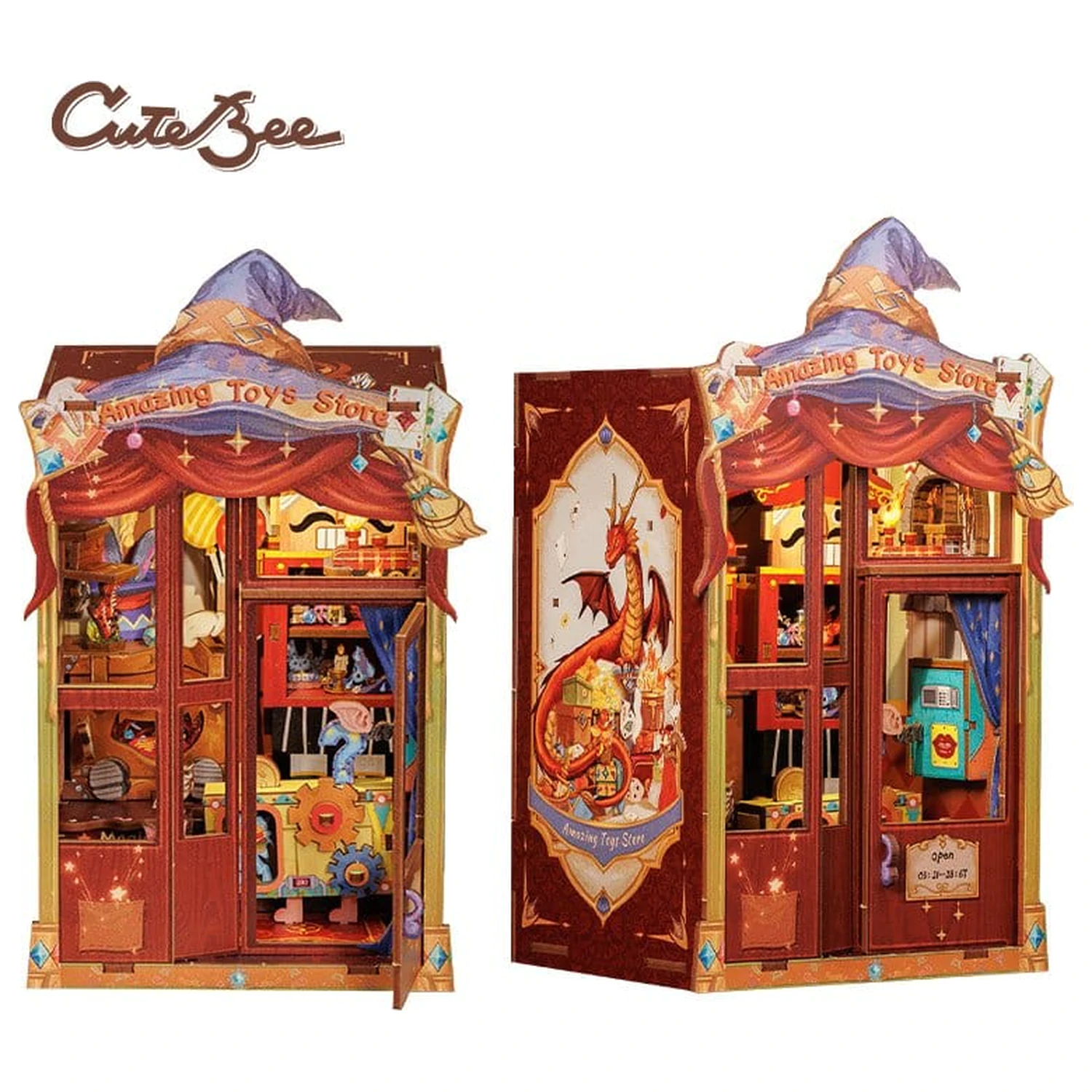 Book Nook Amazing Toy Store 17 x 12 cm    product photo