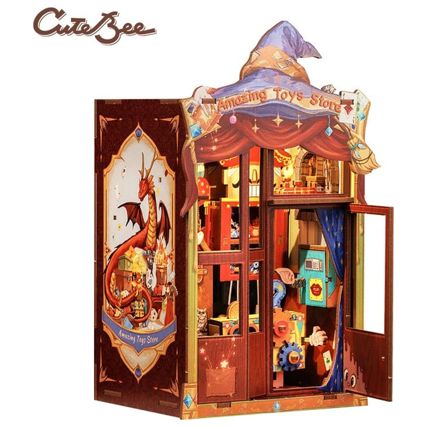 Book Nook Amazing Toy Store 17 x 12 cm    product photo