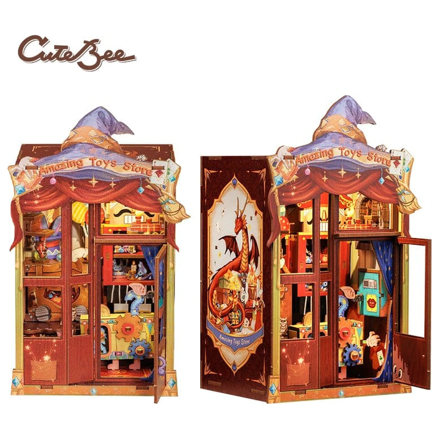 Book Nook Amazing Toy Store 17 x 12 cm    product photo