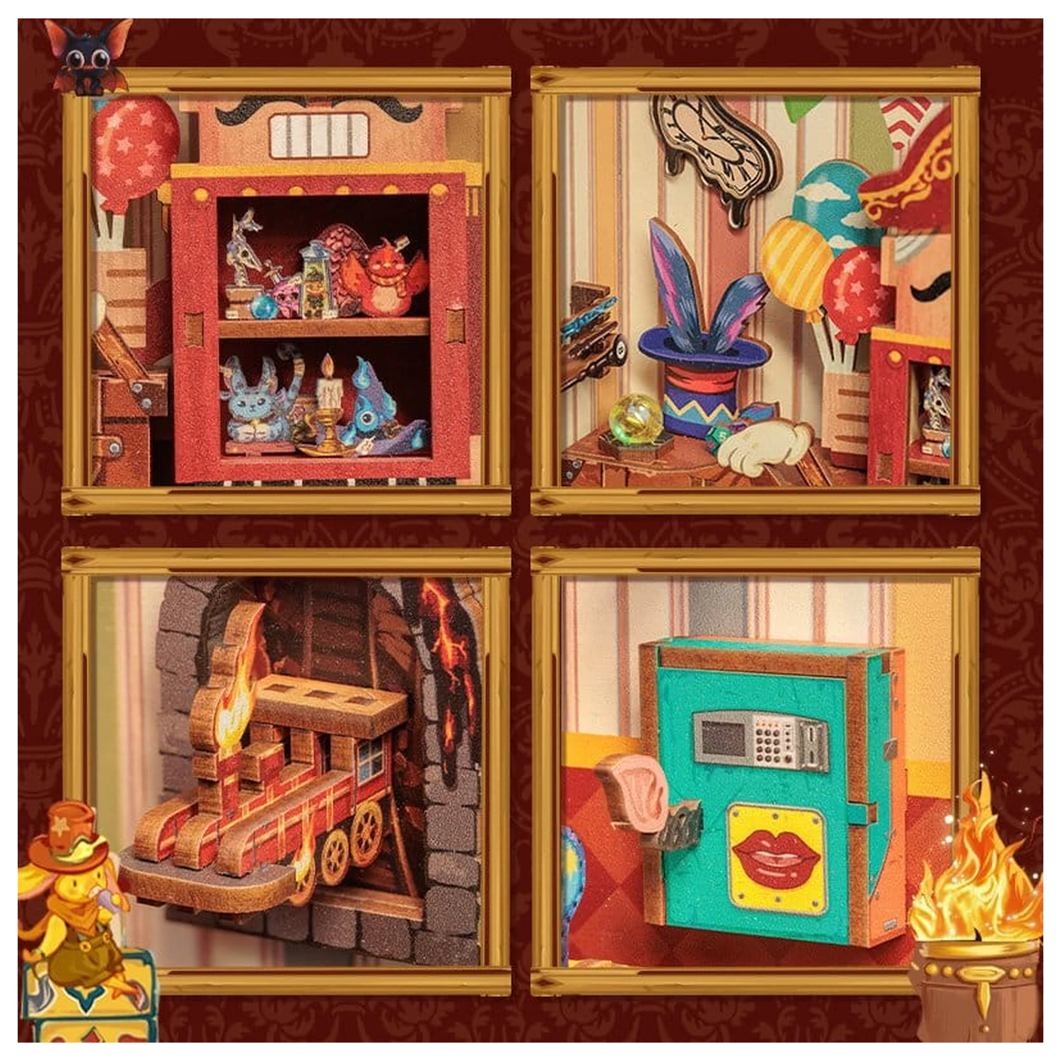 Book Nook Amazing Toy Store 17 x 12 cm    product photo