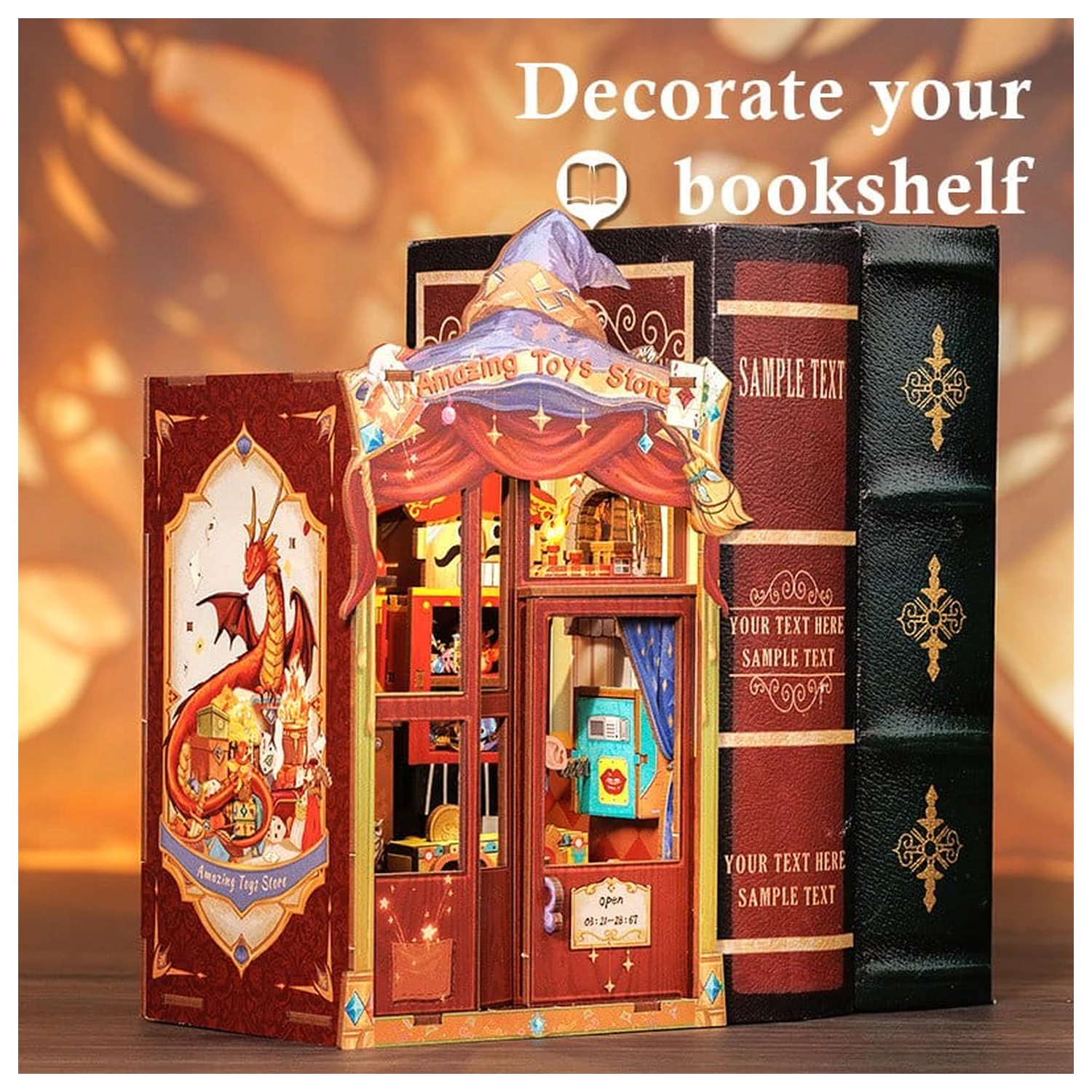 Book Nook Amazing Toy Store 17 x 12 cm    product photo