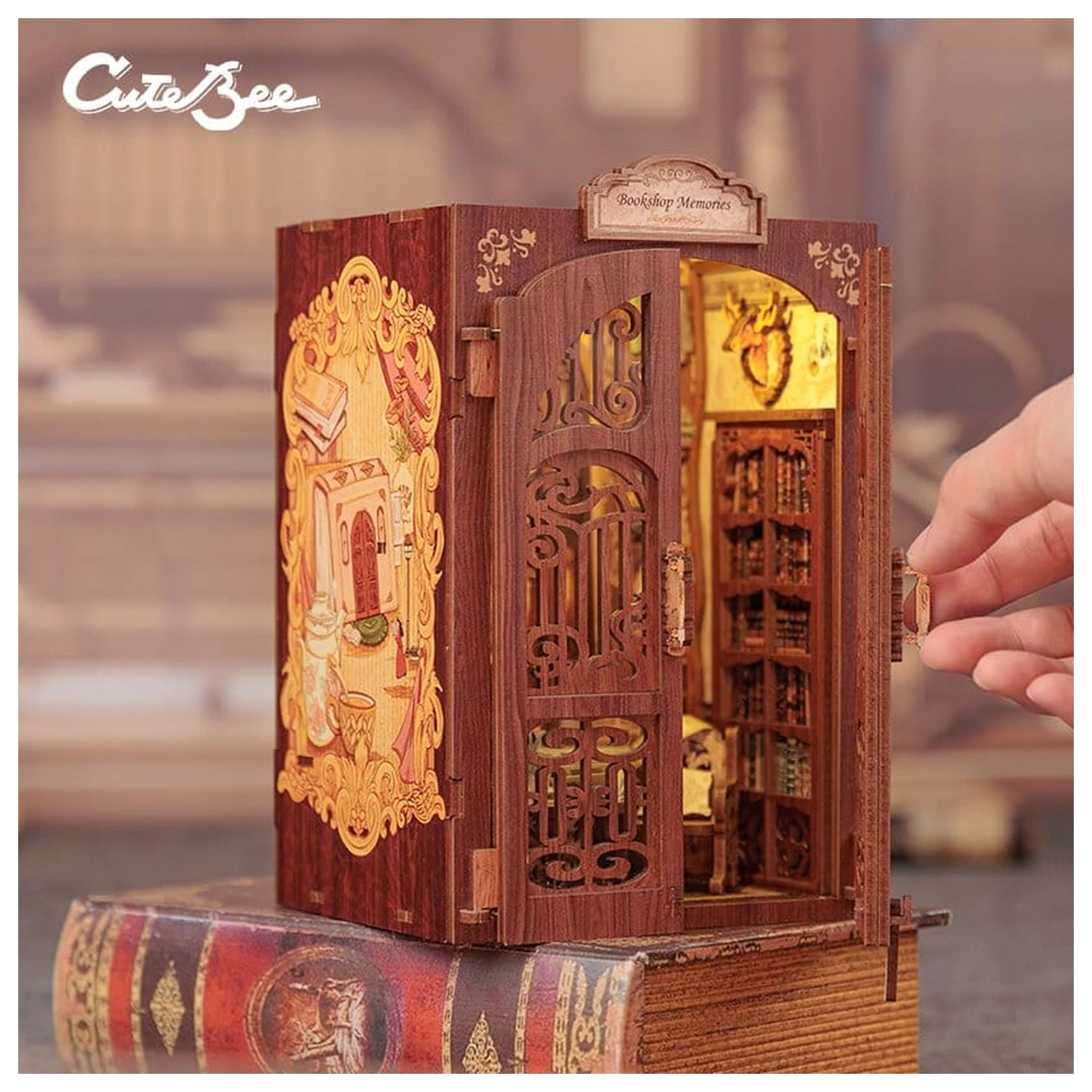 Book Nook Bookshop Memories 17 x 10 cm   product photo