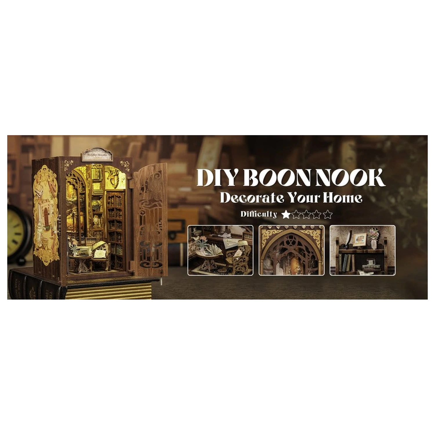 Book Nook Bookshop Memories 17 x 10 cm   product photo