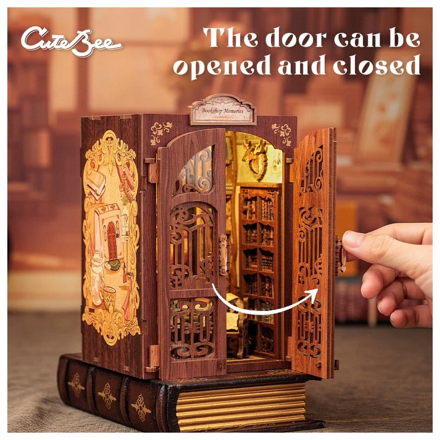 Book Nook Bookshop Memories 17 x 10 cm   product photo