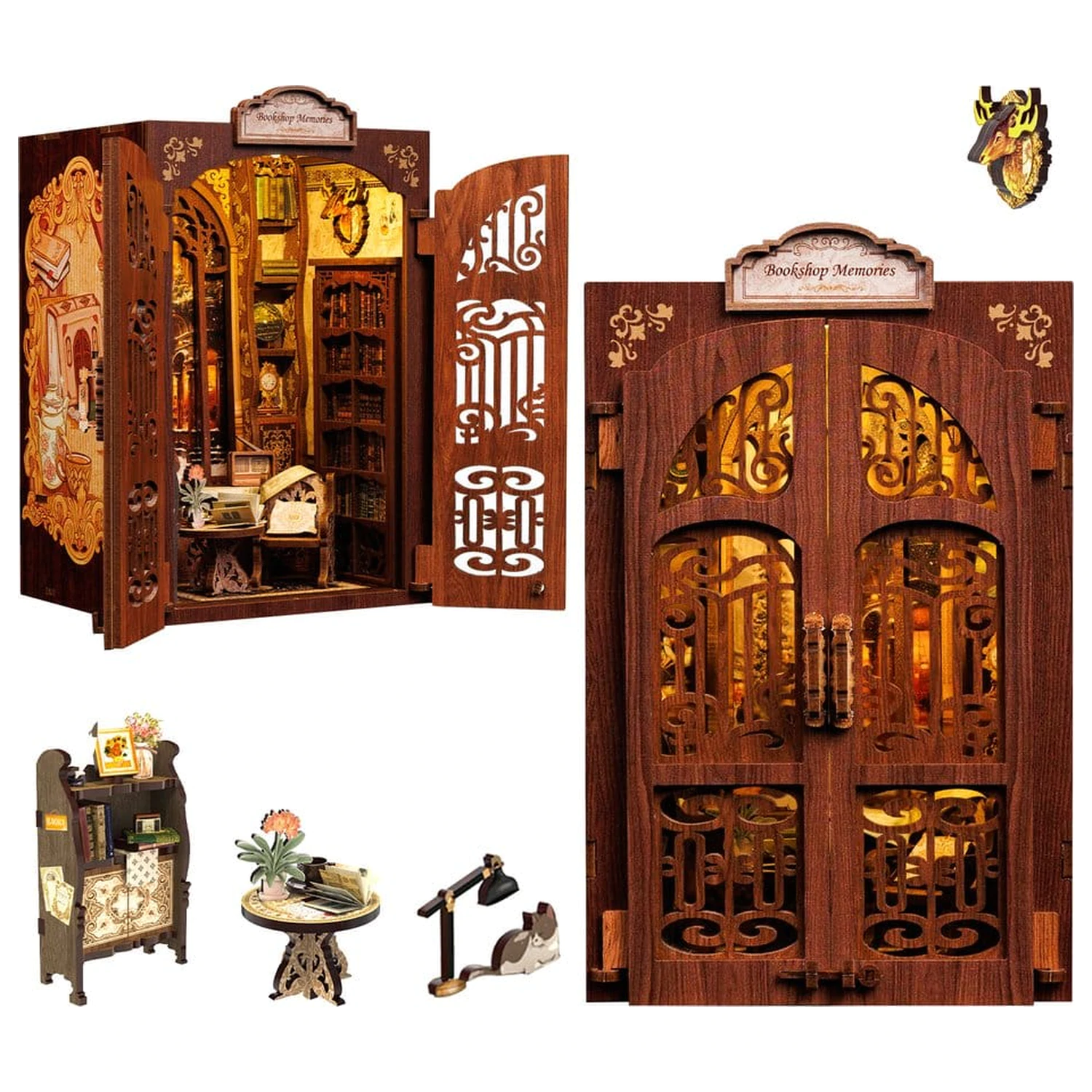 Book Nook Bookshop Memories 17 x 10 cm   product photo