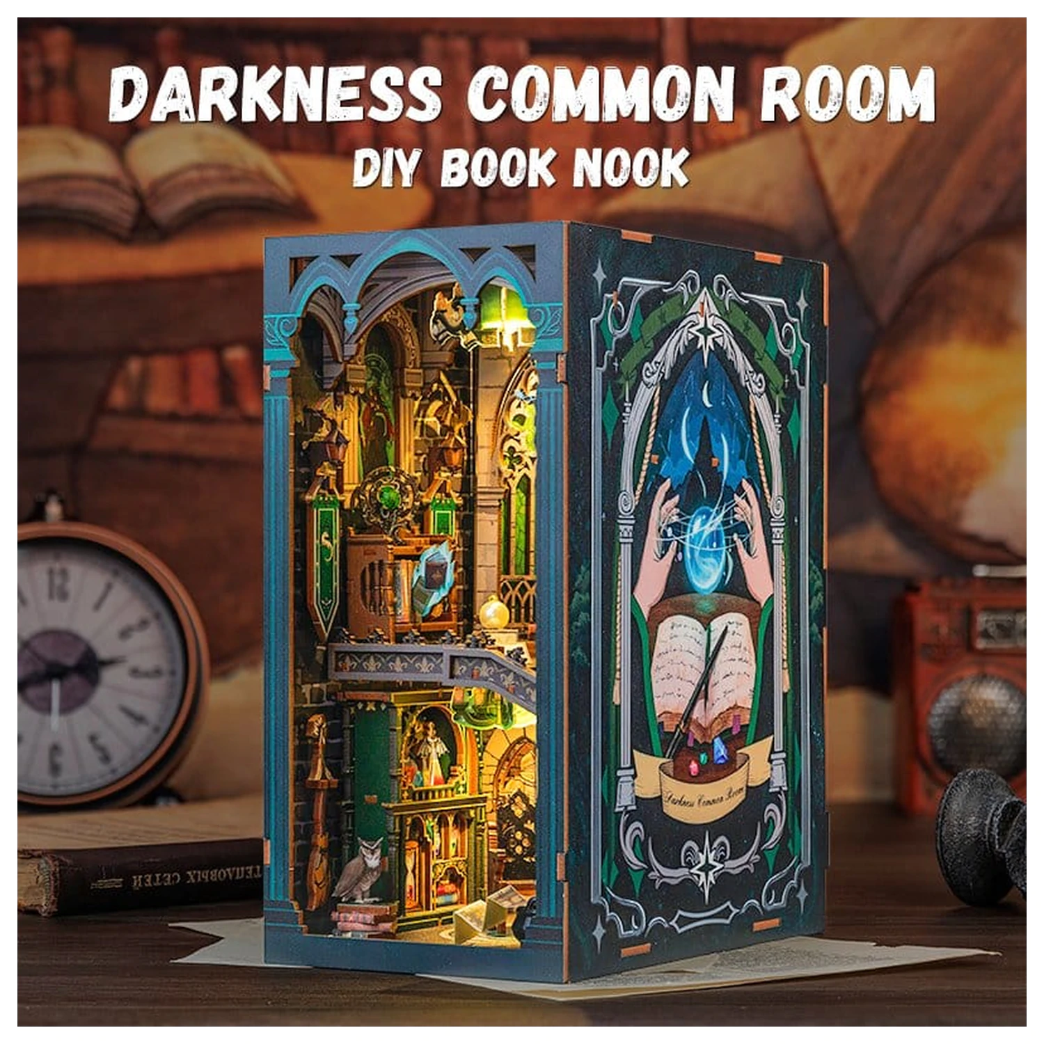 Book Nook Darkness Common Room 23 x 11 cm   product photo