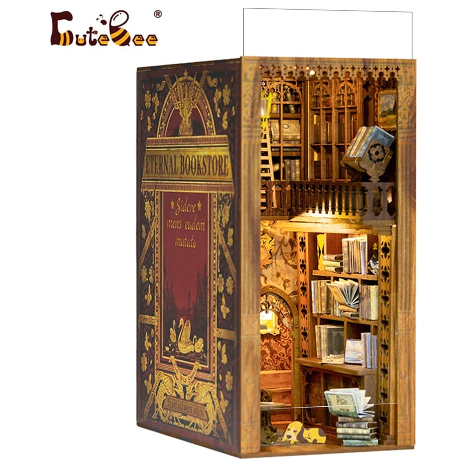 Book Nook Eternal Bookstore 23 x 11 cm   product photo