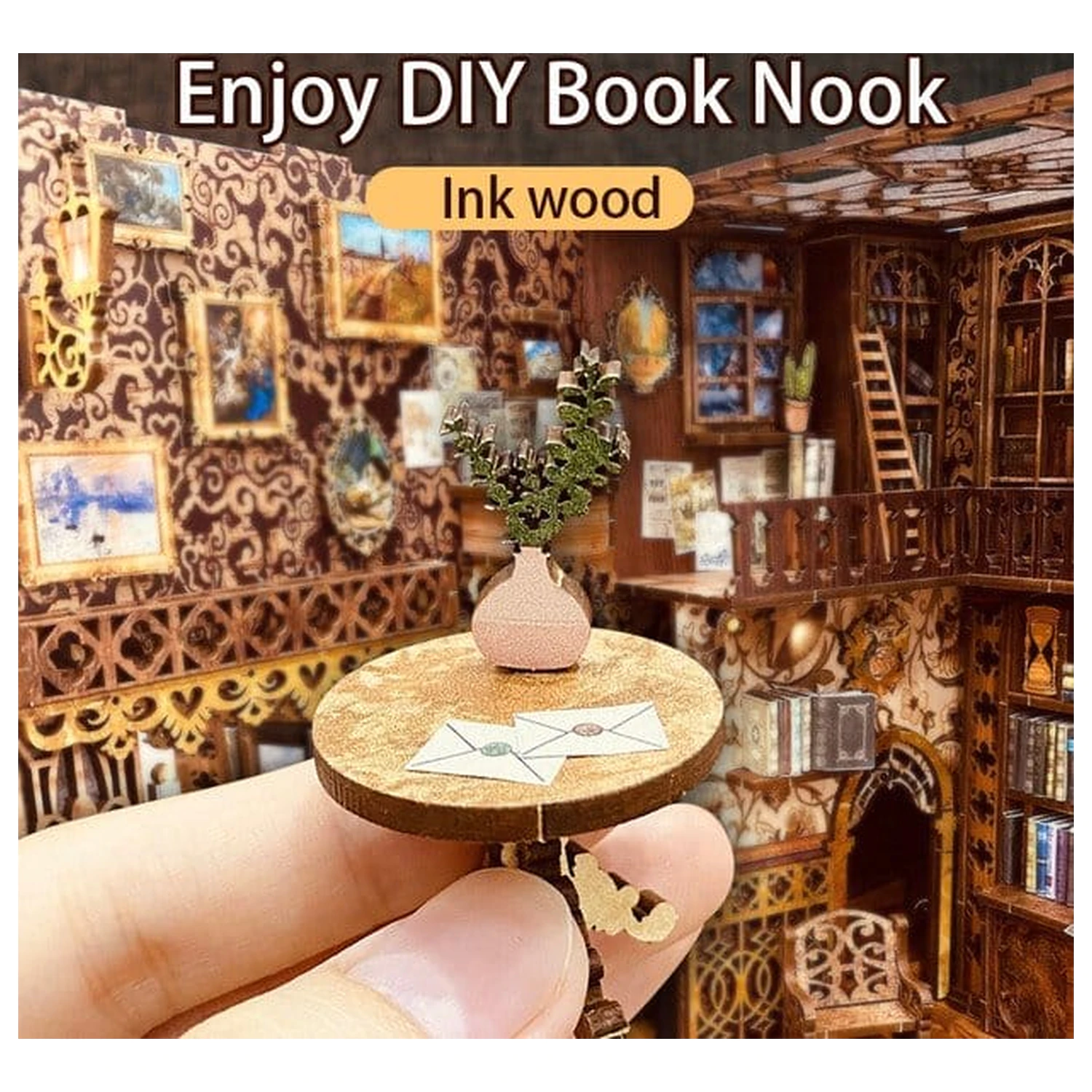 Book Nook Eternal Bookstore 23 x 11 cm   product photo