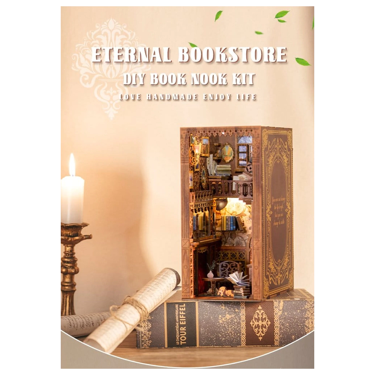 Book Nook Eternal Bookstore 23 x 11 cm   product photo