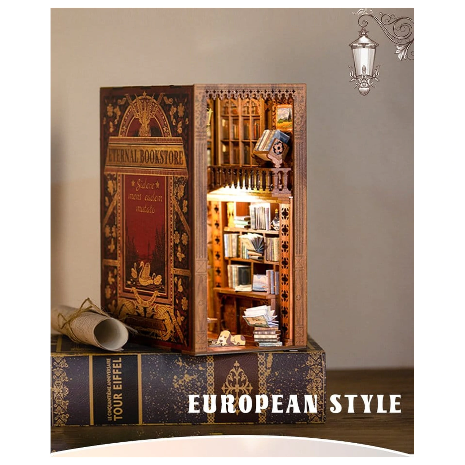 Book Nook Eternal Bookstore 23 x 11 cm   product photo