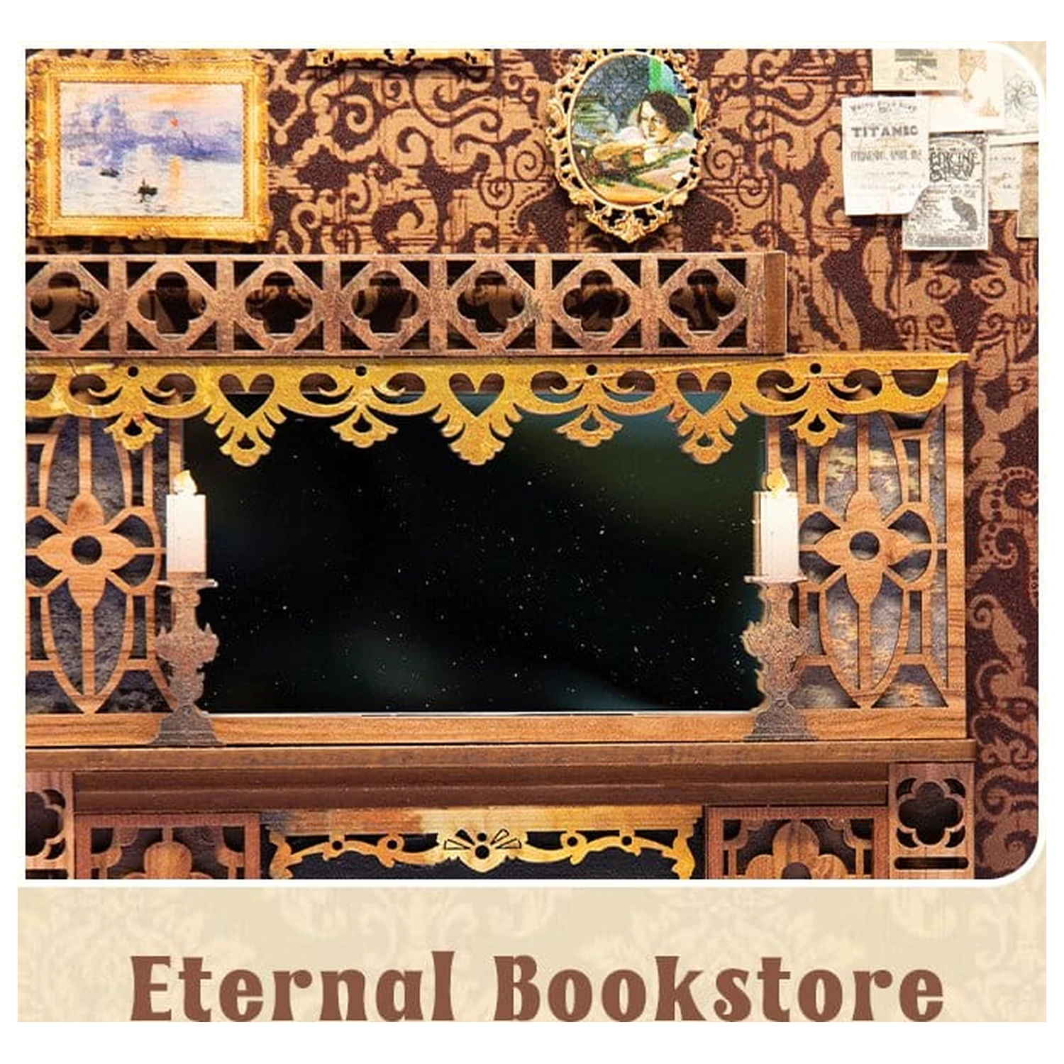 Book Nook Eternal Bookstore 23 x 11 cm   product photo