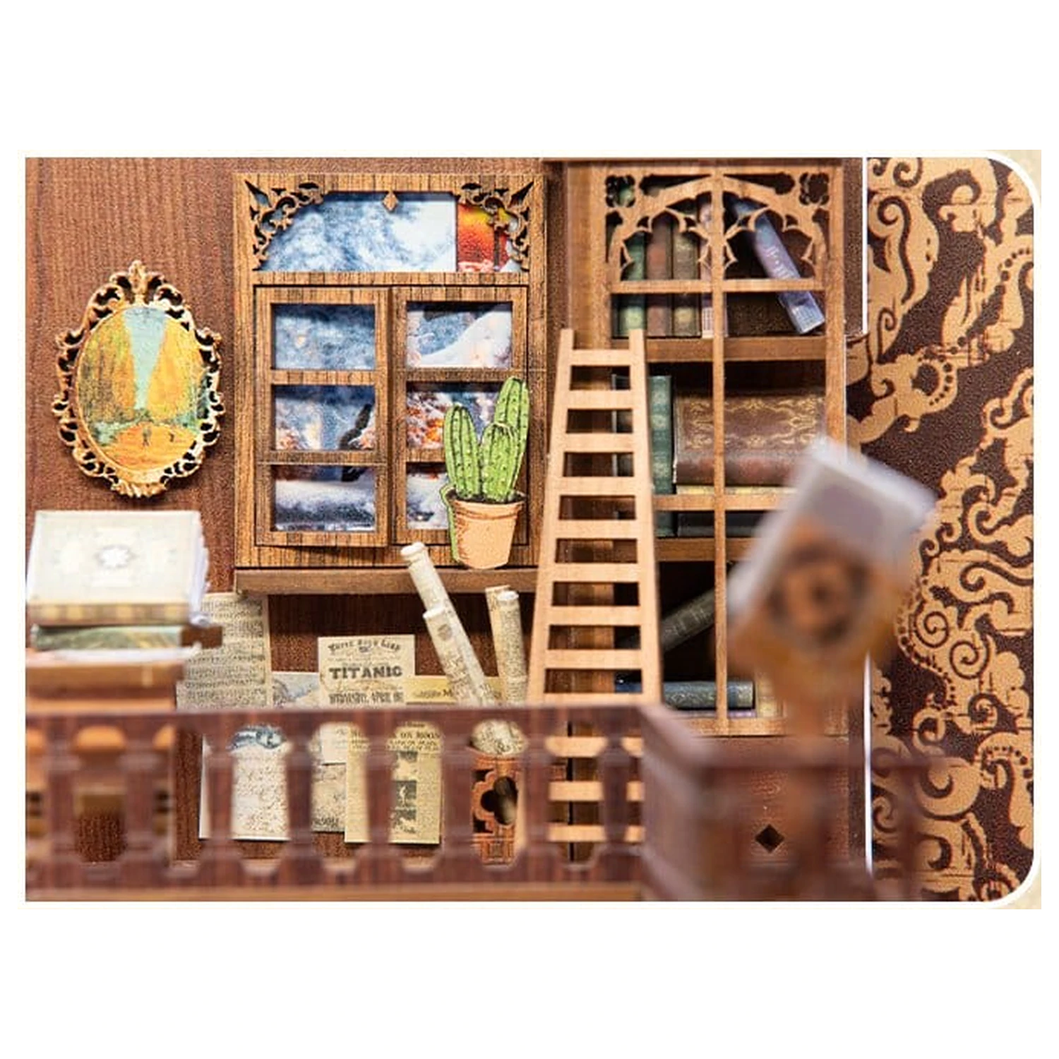 Book Nook Eternal Bookstore 23 x 11 cm   product photo