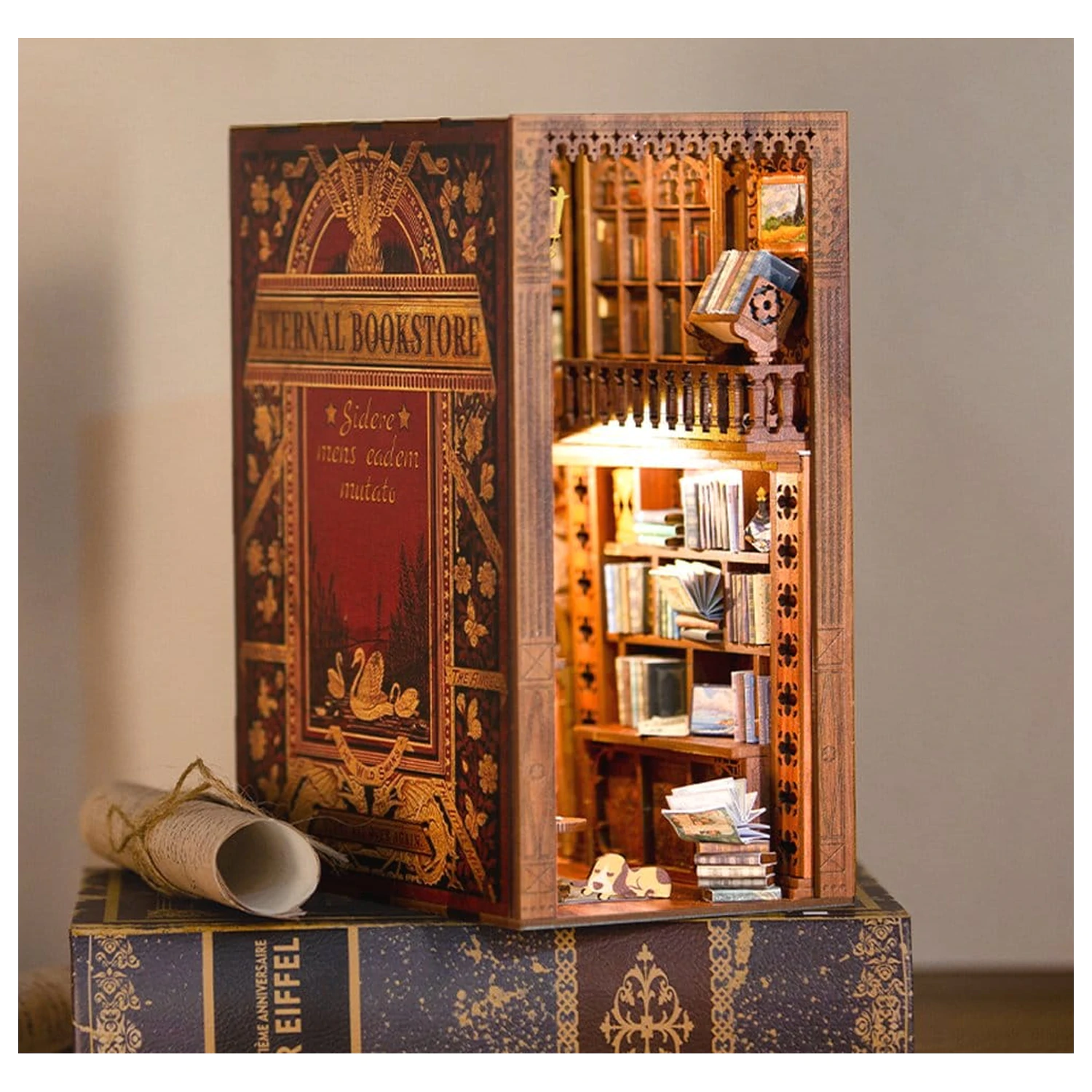 Book Nook Eternal Bookstore 23 x 11 cm   product photo