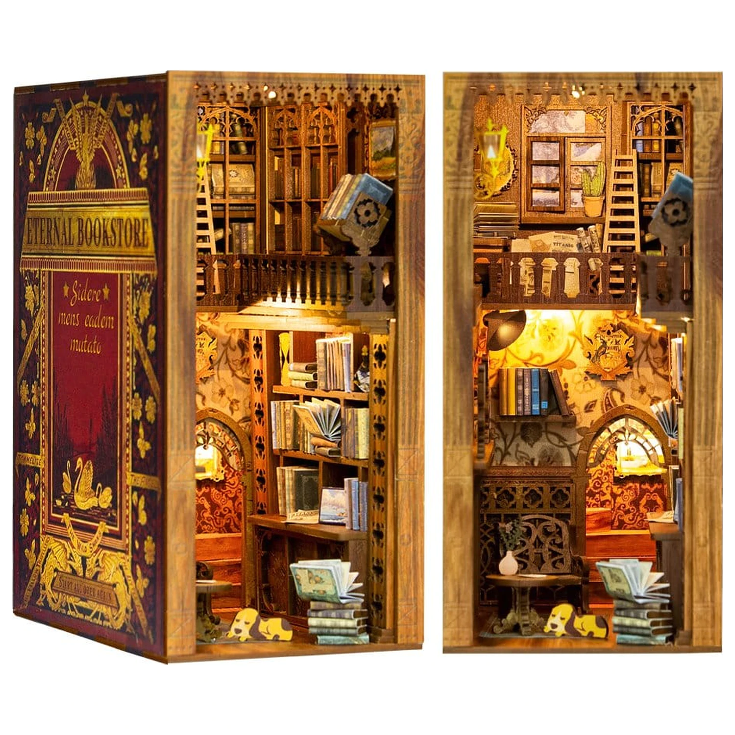 Book Nook Eternal Bookstore 23 x 11 cm   product photo