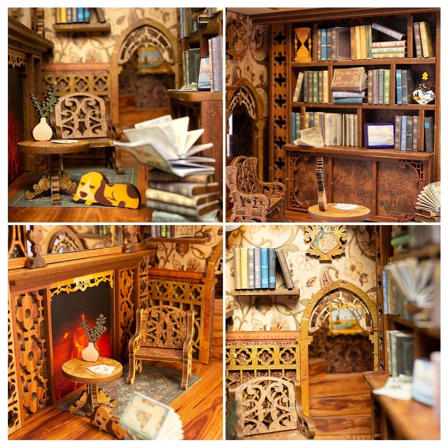 Book Nook Eternal Bookstore 23 x 11 cm   product photo