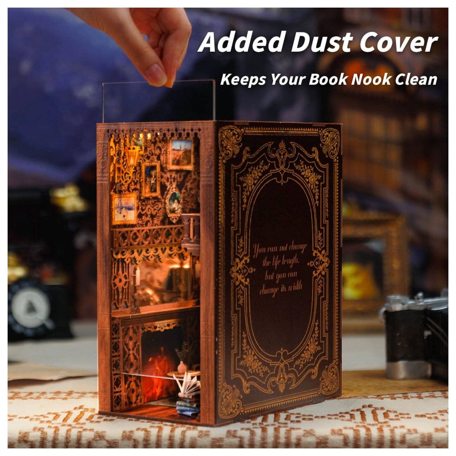 Book Nook Eternal Bookstore 23 x 11 cm   product photo