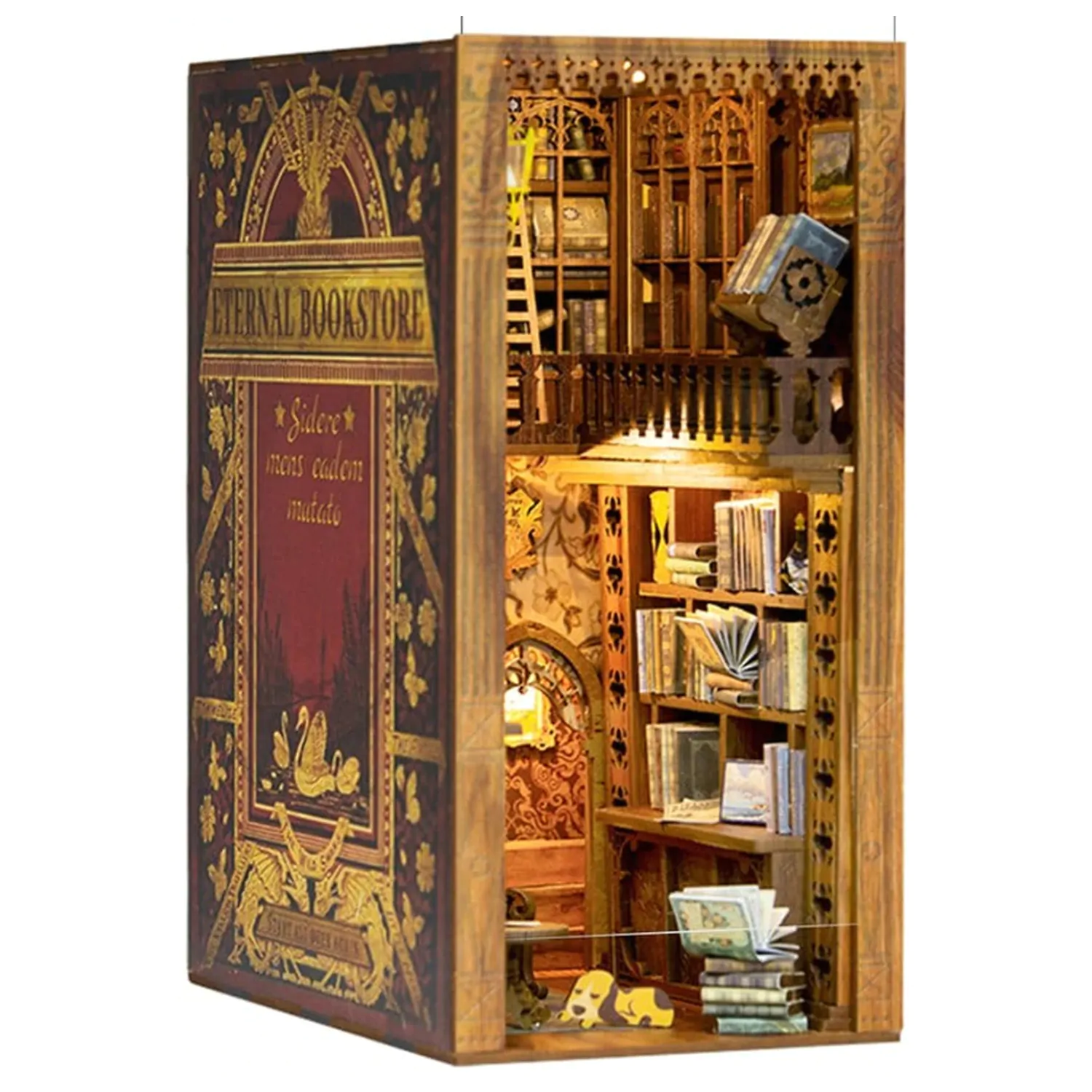 Book Nook Eternal Bookstore 23 x 11 cm   product photo
