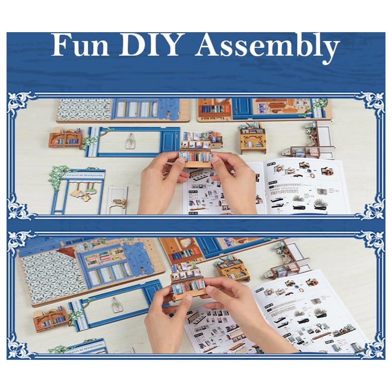 Book Nook Literature Bookstore 17 x 12 cm     product photo